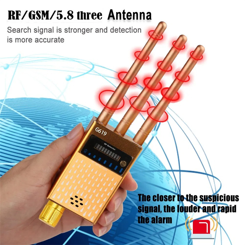 3 Antennen GSM RF Wifi Signal Detector