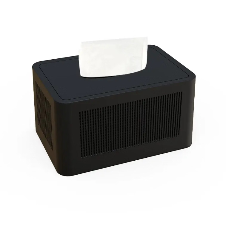 Kompakt Audio Störsender als Taschentuchbox