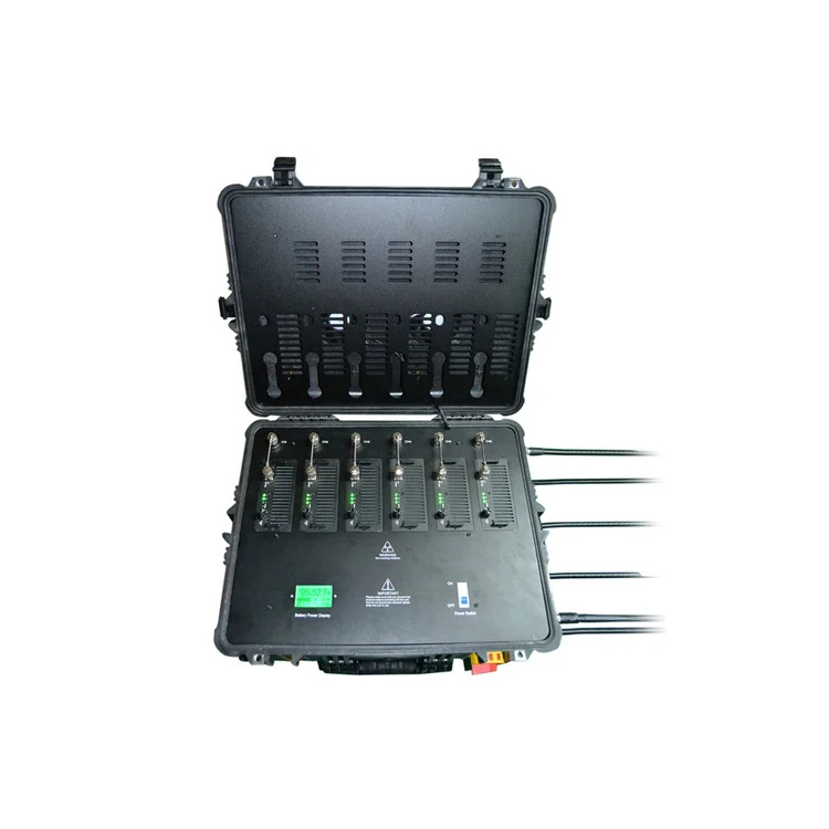 Tragbare 4G Mobilfunk Jammer mit 57.000 mAh Akku