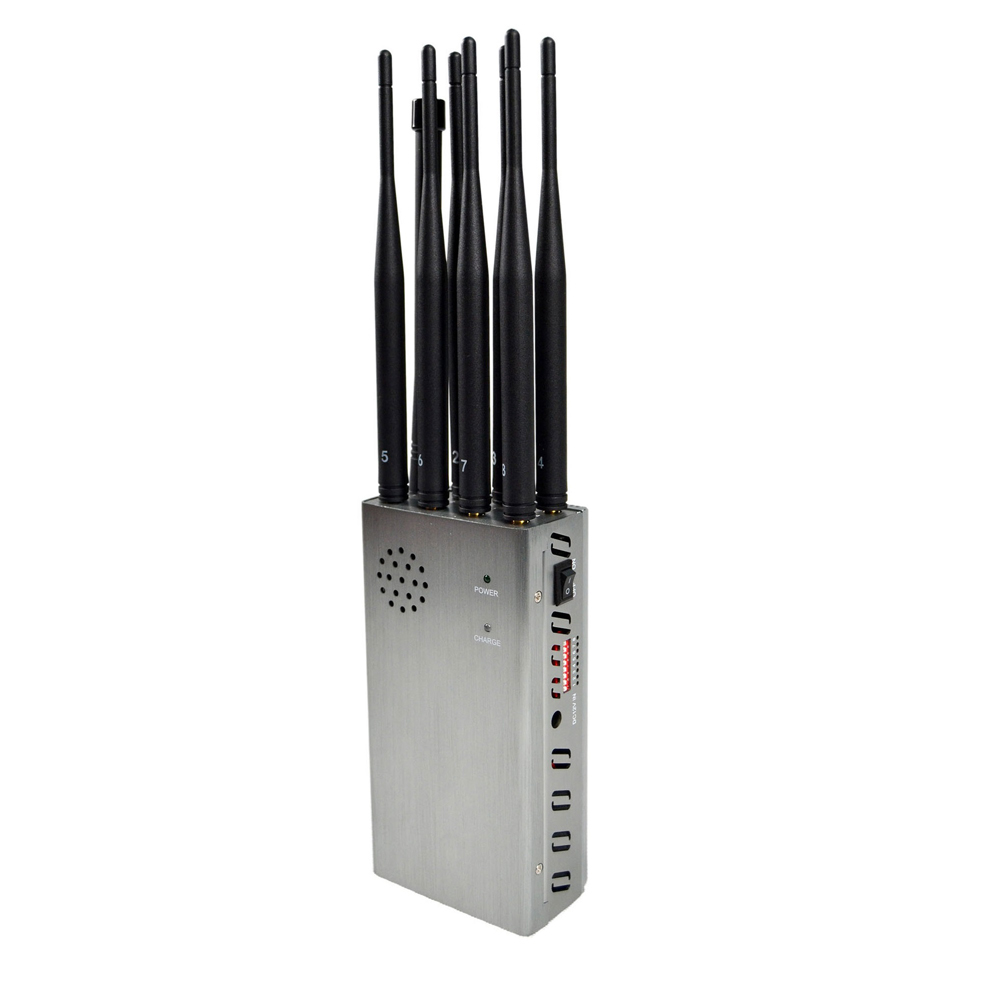 Handheld Mobilfunk netz Störsender mit 8000mAh NiMH-Akku für flexible mobile Anwendungen