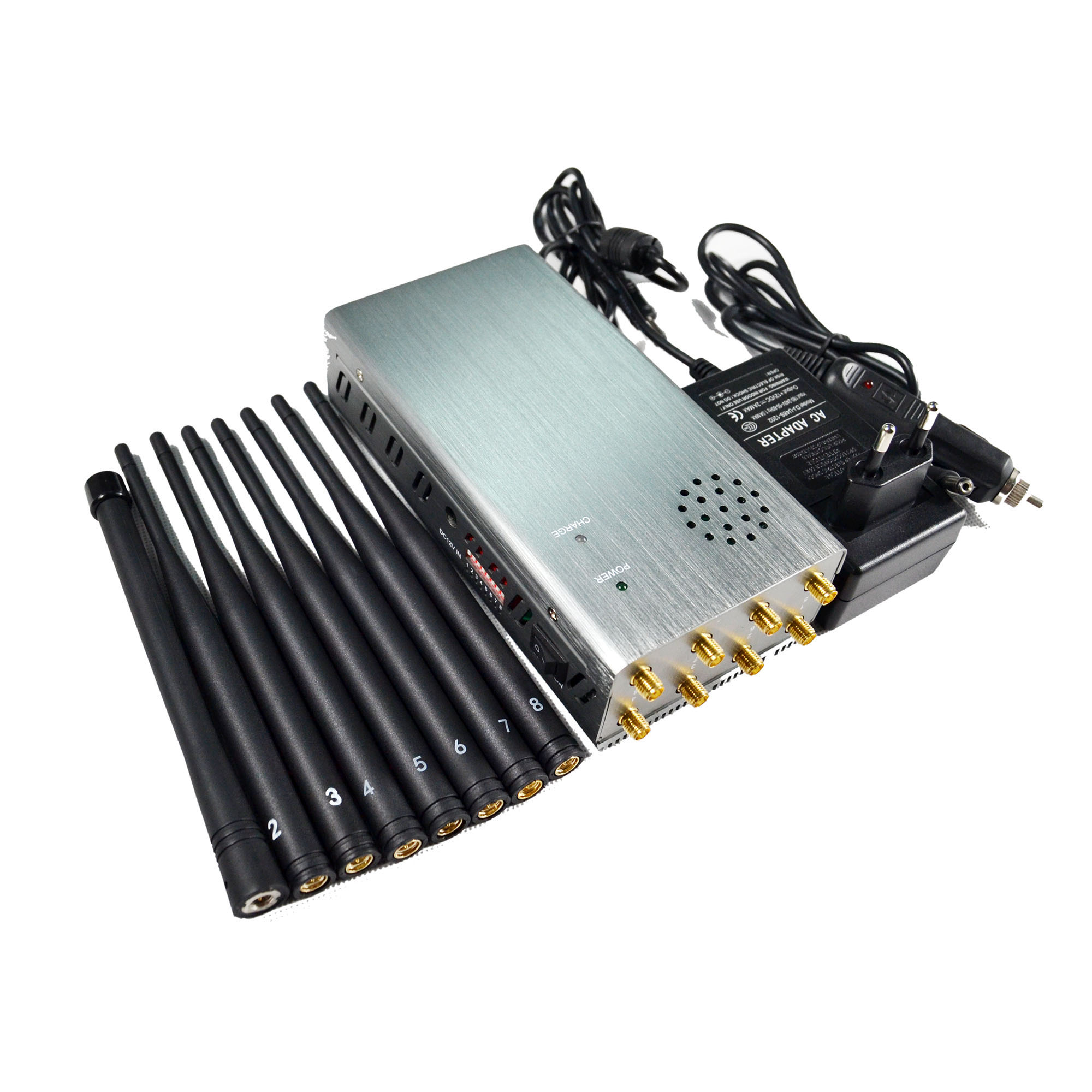 10W Anti Tracking Lojack GPS Jammer