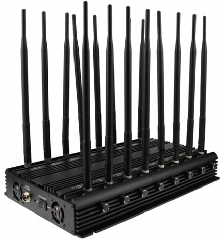 Klassischer Stationärer Störgeräte 5G 4G WLAN GPS Blocker mit individuell konfigurierbar