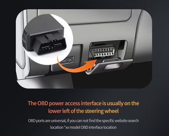 GPS Jammers Direkt über OBD-Schnittstelle betrieben