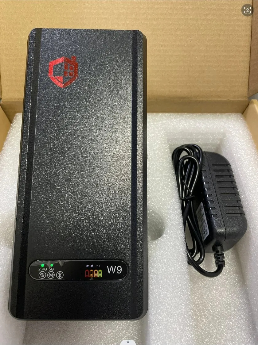 Drahtloser Frequenz Blocker + 220-V-Netzteil