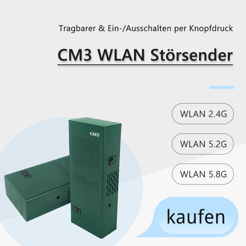 CM3 Vollband WLAN Router Bluetooth Lautsprecher Störsender