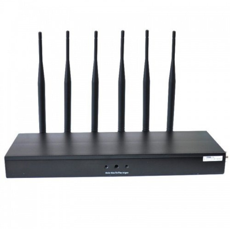 6 bands GSM 3G 4G mobile and radio jammer