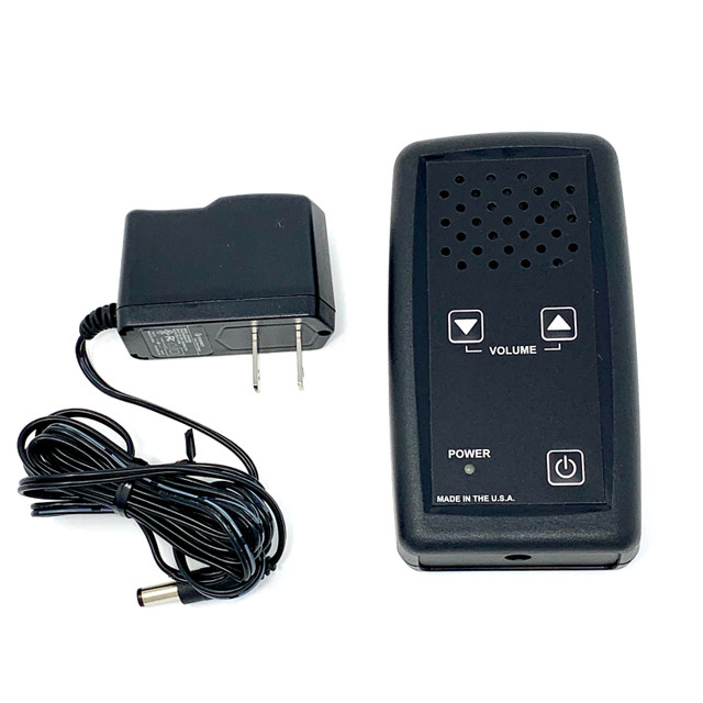 Speech blocker with rechargeable battery and ventilation holes