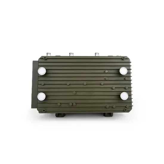 Vehicle mounted drone jammer with shock absorbing magnetic mount