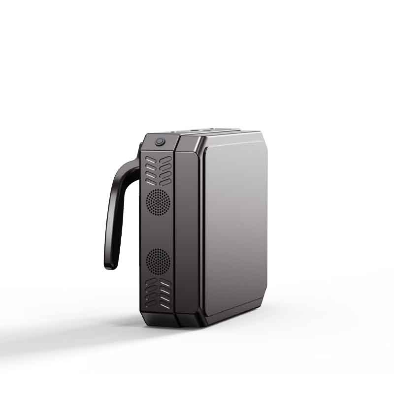 Anti-drone jammer featuring military-grade aluminum shell, dual cooling fans