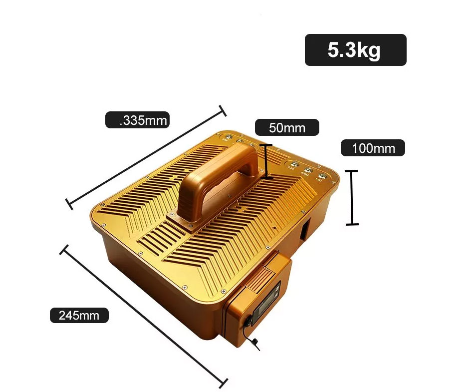 Dr-H6 200W high power Quadcopter jamming device with 6-Band