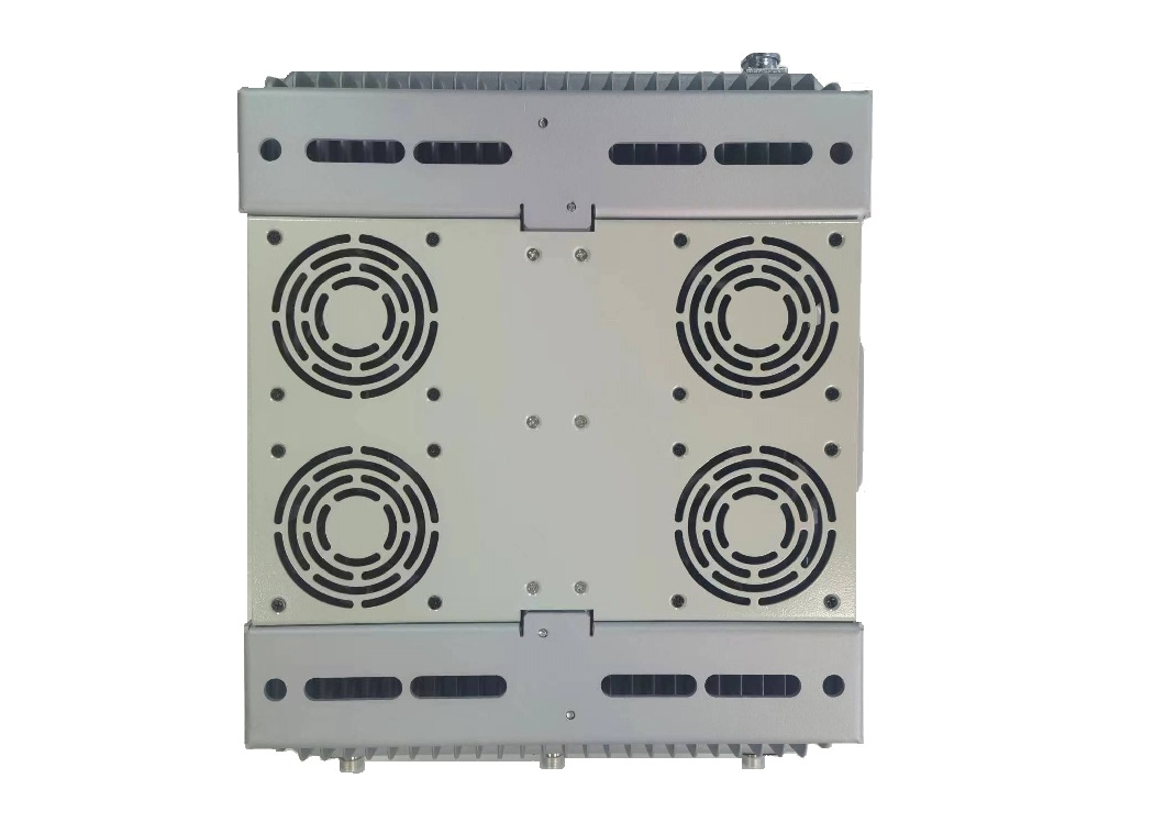 UAV jammers cooling system with four large fans 