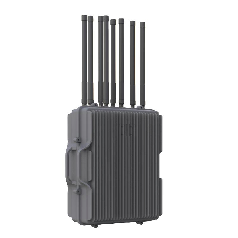 240W Anti-Drone Signal Blocker with GPS WiFi and RC frequency support