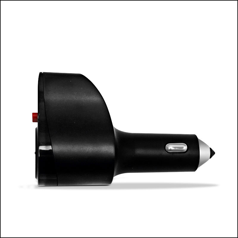 GPS scrambler for car with dual frequency signal blocking capability