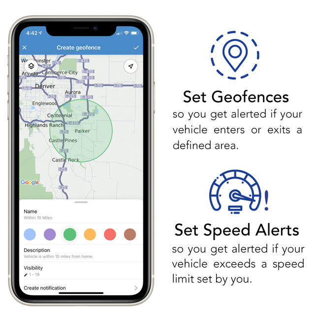 GT-OBD GPS monitoring device