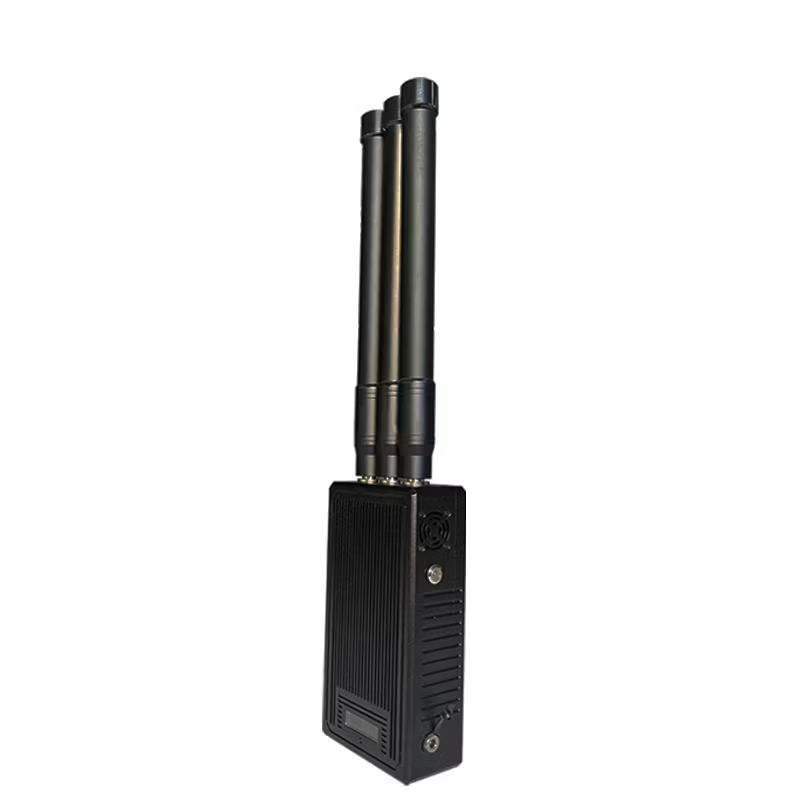 315 433 868MHz signal blocker with aluminum alloy housing and cooling fins