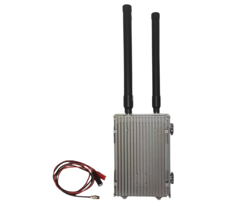 FPV system signal blockers with high gain magnetic antennas
