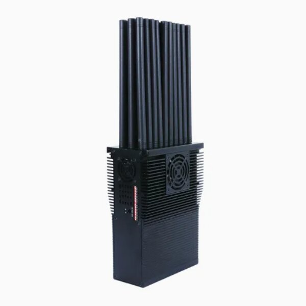 Handheld 32 frequency wireless network jammer with 5G WiFi 7 GPS signals