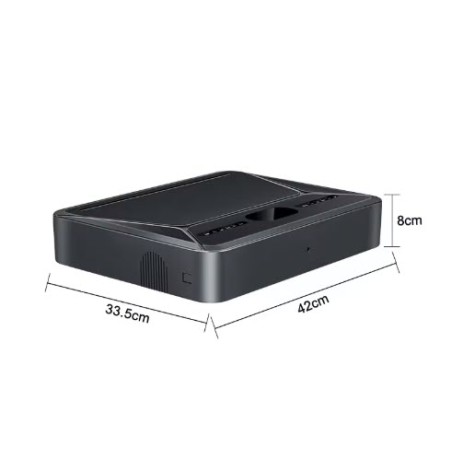 Wireless signal jammers for desktop, wall-mounted and bracket installations