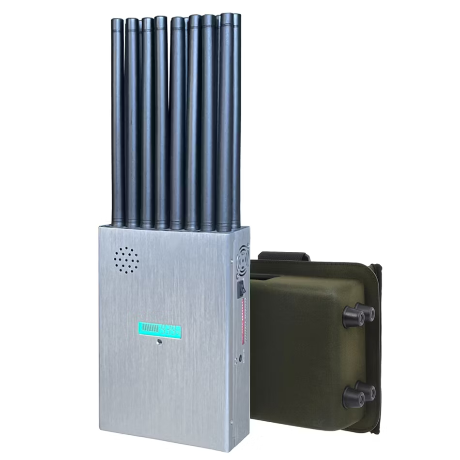 Cell phone jammer with GPS WiFi LoJack and RC315 433 868MHz coverage