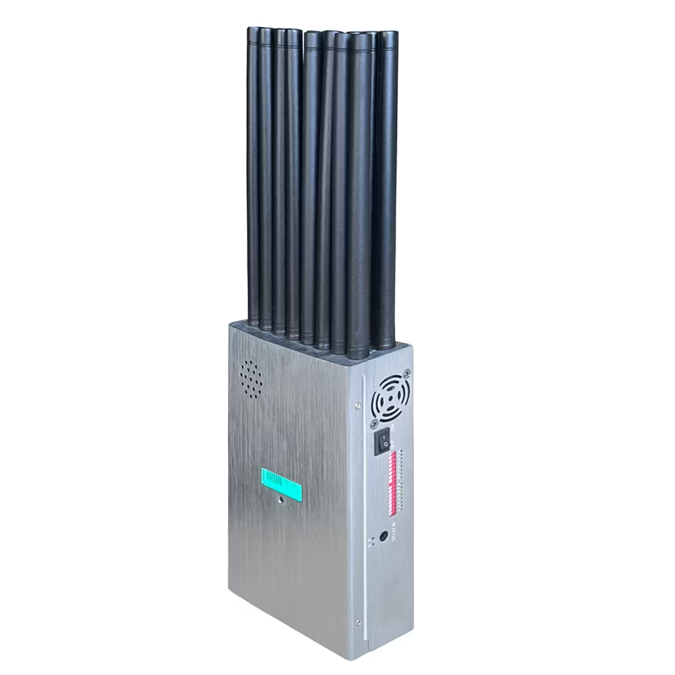 Portable 5G Internet and wifi signal jammer with rechargeable battery