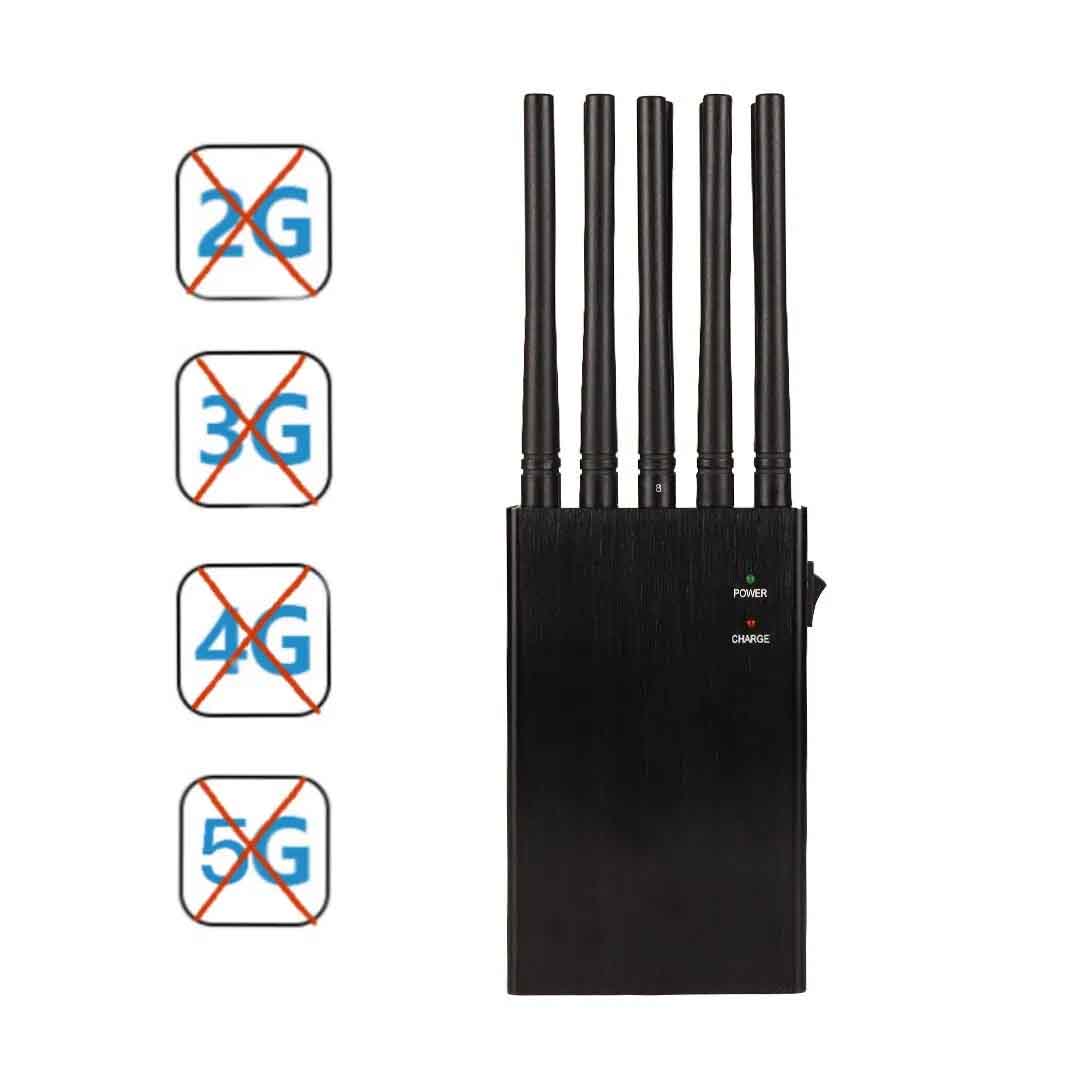 GSM cell phone jammer with with 315MHz and 433MHz frequency support