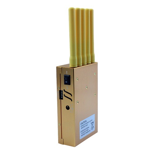 Champagne gold  GSM signal jammers  side switch controls