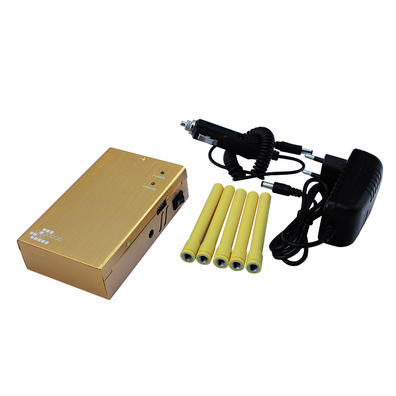 Portable cell phone suppressor with independent channel control