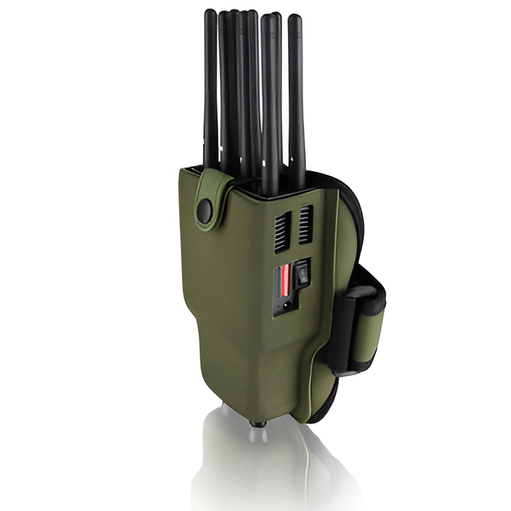 Handheld Anti gsm jammer device with nylon protective case