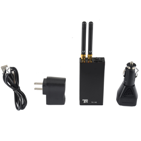 compact vehicle GPS L1 L2 signal jammer with lithium battery