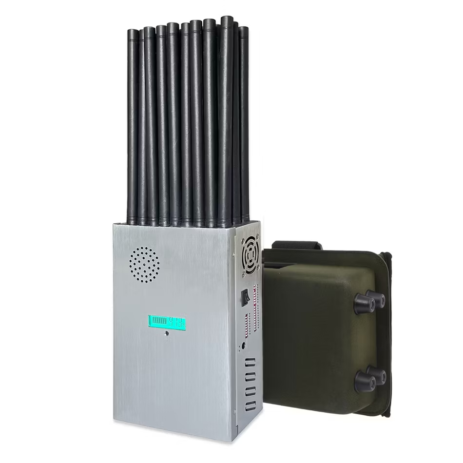 Signal blocker with WiFi 6E, 5G, GPS and RF frequency jamming