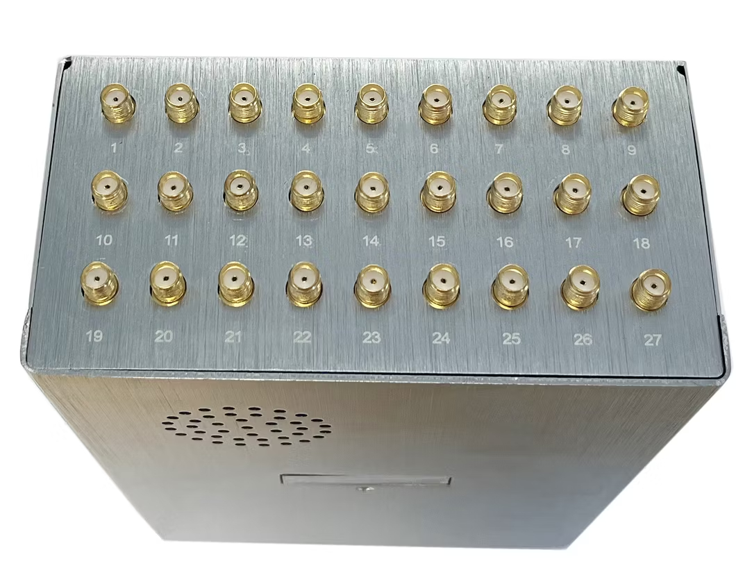 GPS tracker blocker with 27 high-gain omnidirectional antennas