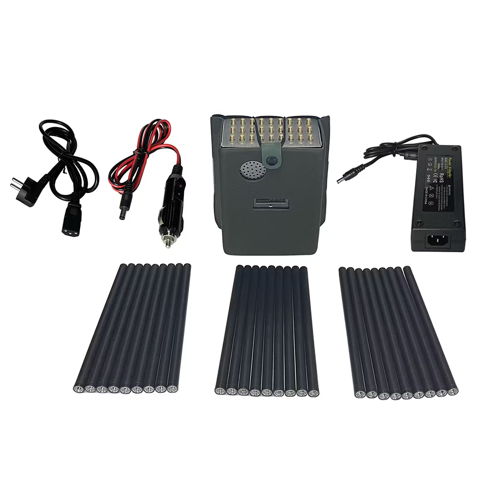 Cell phone signal jammers and scrambler device with battery power 