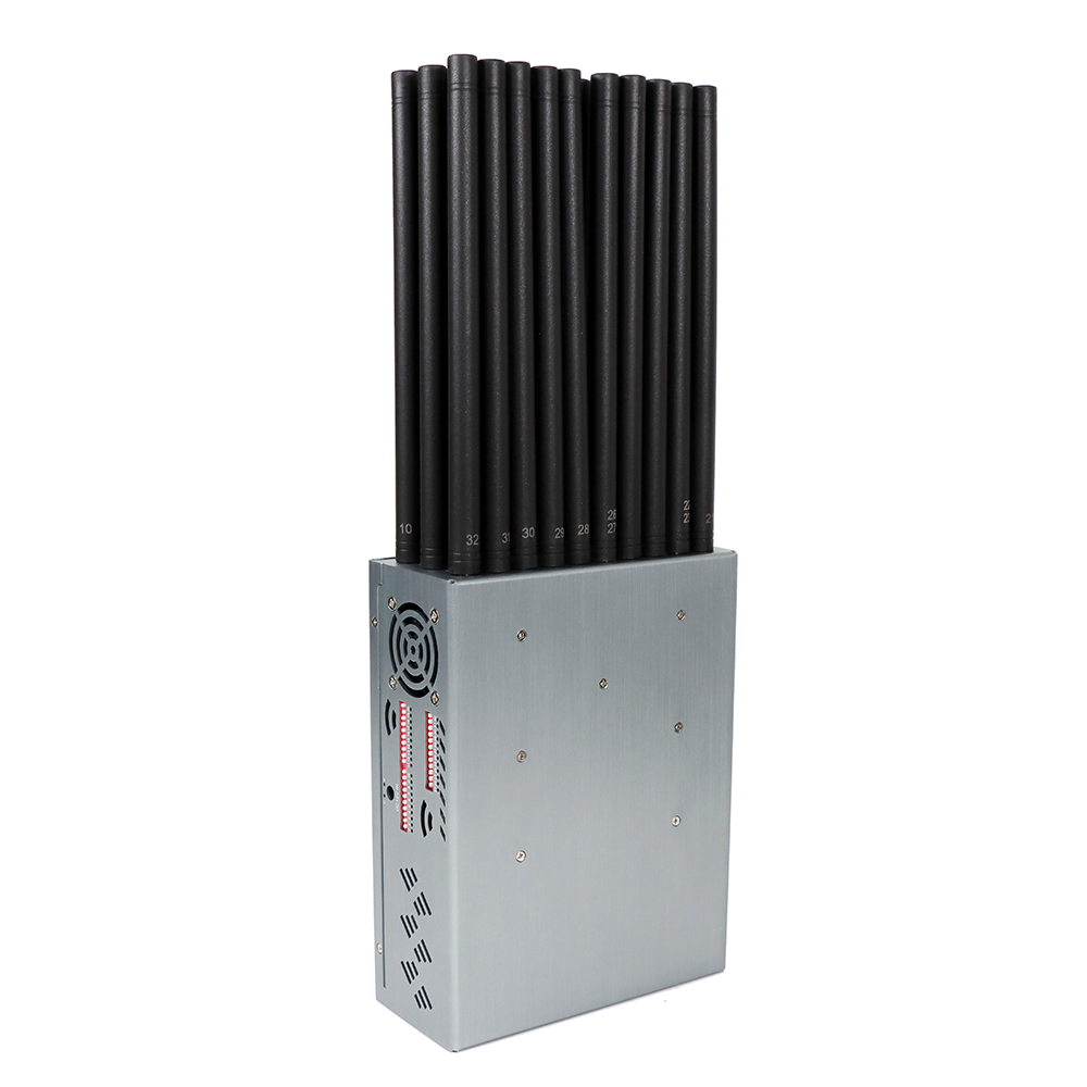 handheld jammer device for 2.4G/5GHz with 32 DIP switch