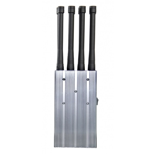 Mobile phone signal jammers with efficient heat dissipation