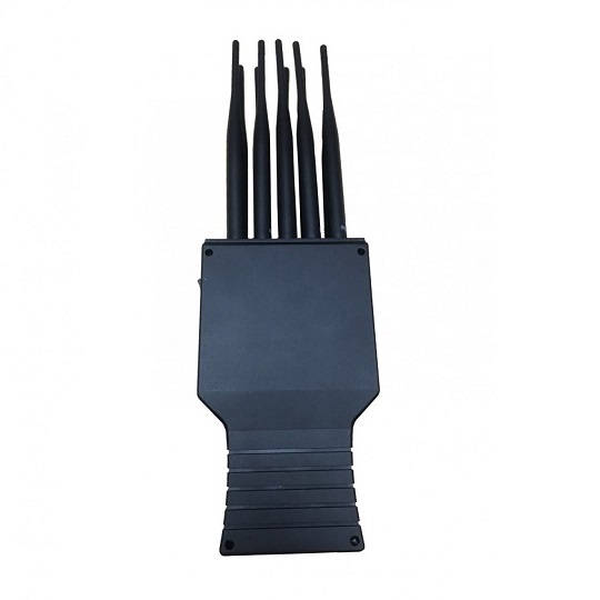 Multi-band signal jammer supporting 2G 3G 4G 5G and WiFi 2.4GHz 5.2GHz networks