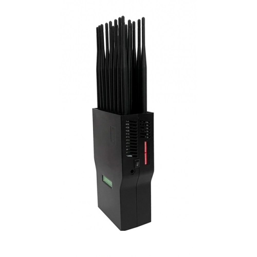 Anti drone blocker with built-in cooling fan and ventilation openings