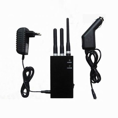 3 antennas LoJack GPS blocker with up to 10 meters range