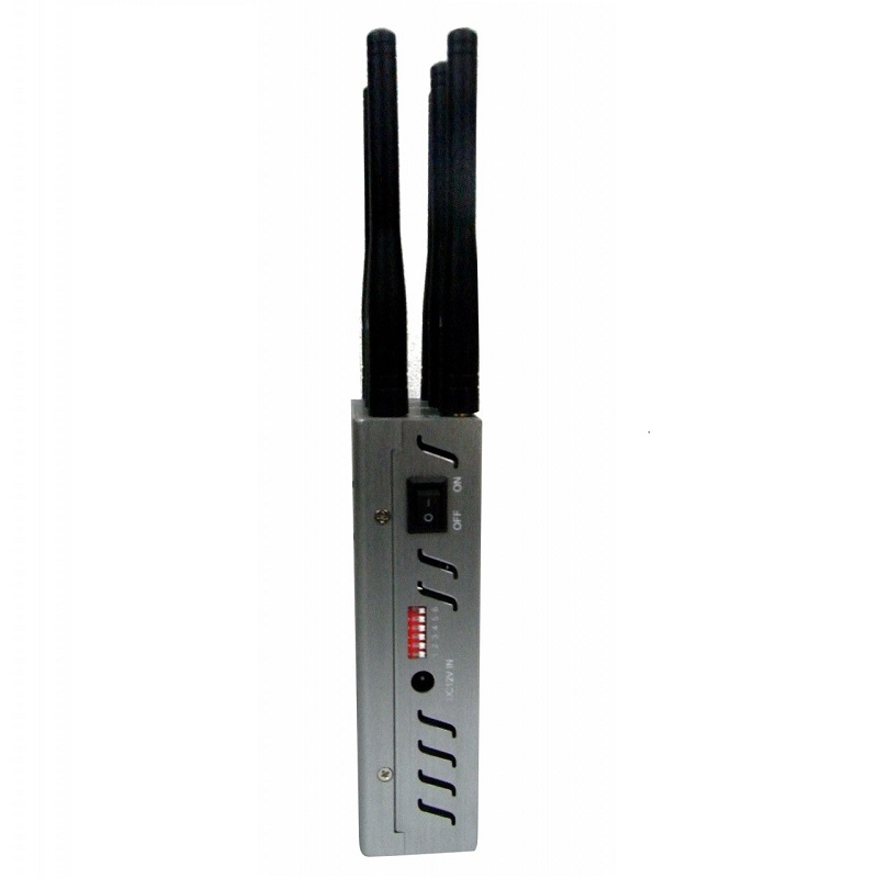 P6 cell phone jamming device with side ventilation slots 