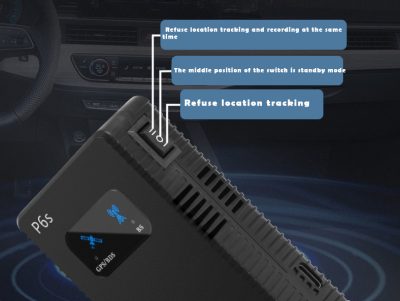 Dual-mode switch system for GPS and surveillance signal blocking