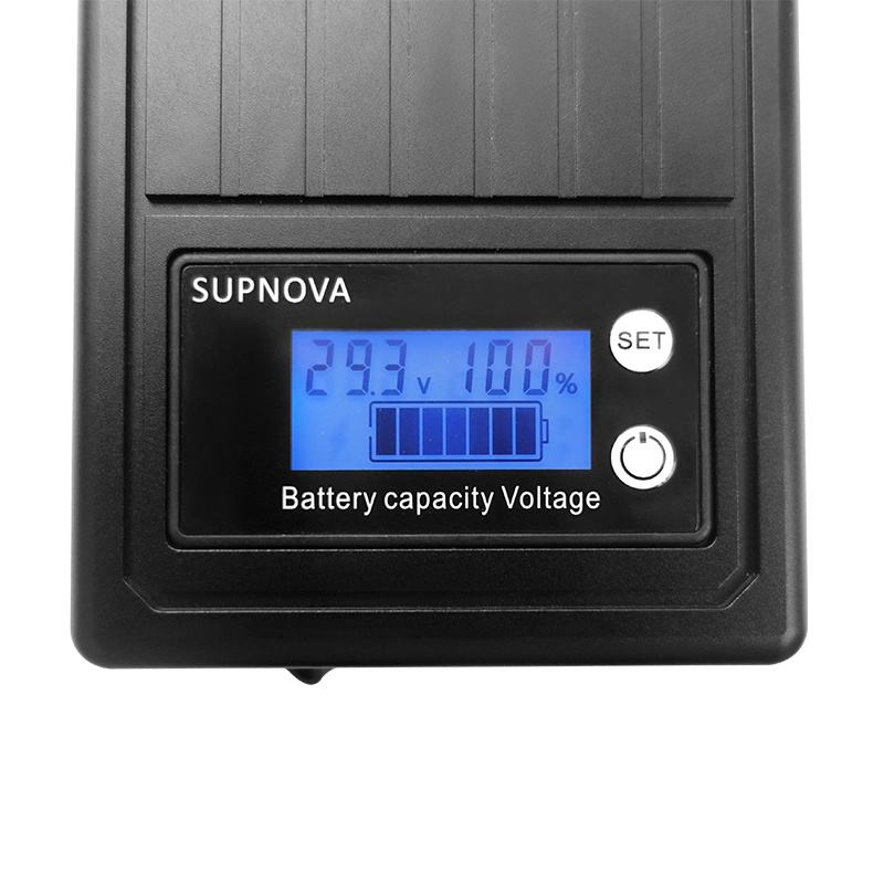 Handheld jamming device with LCD battery display