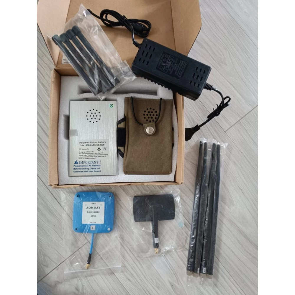 Drone WiFi2.4G/5.8G Video Transmission Jammer