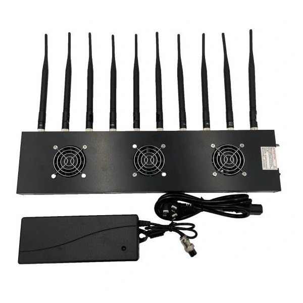 RC signal blockers with triple cooling fan system
