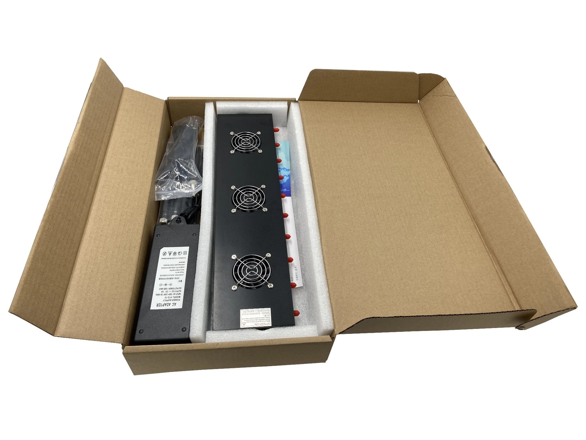 Car remote control RF jammer 18W