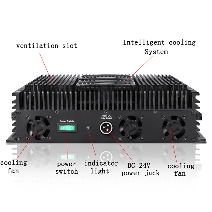 210W 8 channel Wireless signal blocking device