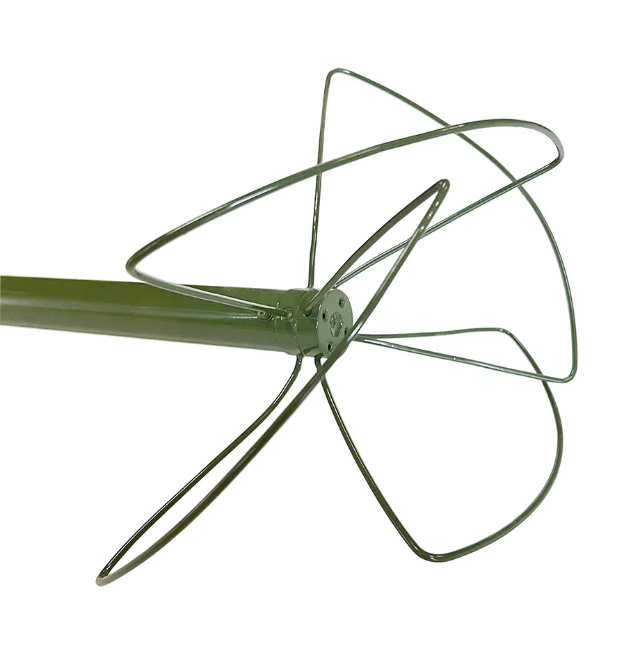 Triangular leaf antenna design for FPV drone signal blocking