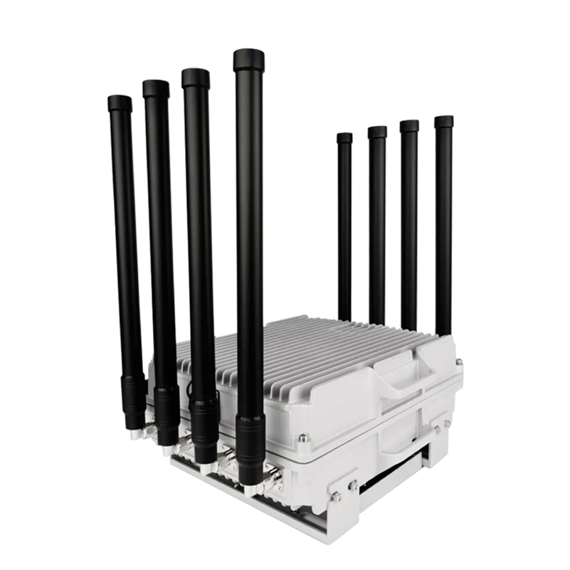 360W vehicle mounted UAV jammer with omnidirectional antennas