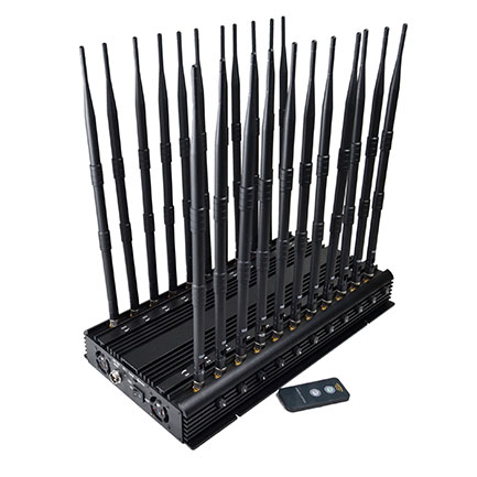 cell phone scrambler device with jamming UHF VHF signal 