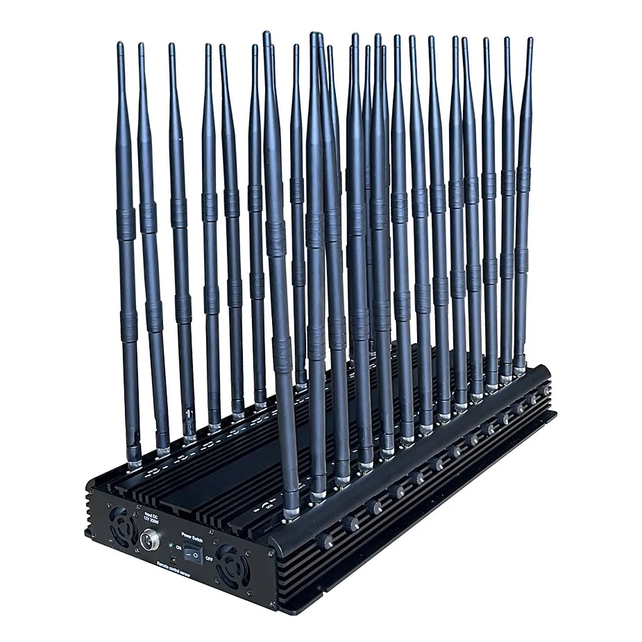 360-degree coverage jammer for continuous 24/7 operation