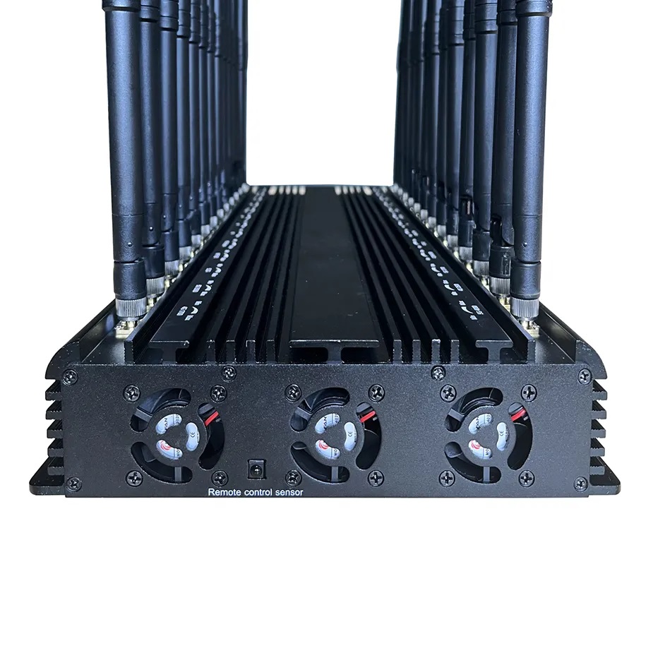 5G, 4G, 3G, and GSM blocker equipped with five fans and premium heatsinks