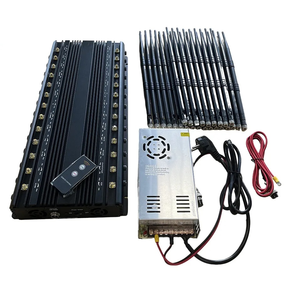 High power jammer with 66W output for reliable 40-70 meter coverage